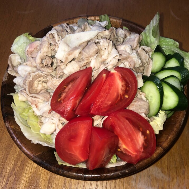 お肉柔らか 豚しゃぶサラダ レシピ 作り方 By つるつるのまま 楽天レシピ お肉柔らか 豚しゃぶサラダ レシピ 作り方 By つるつるのまま 楽天レシピ